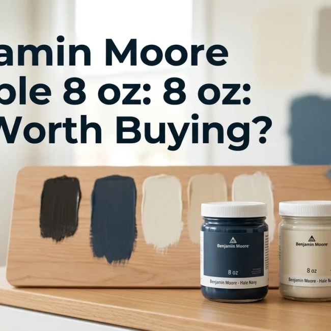 Benjamin Moore Color Sample 8 oz Is It Worth Buying