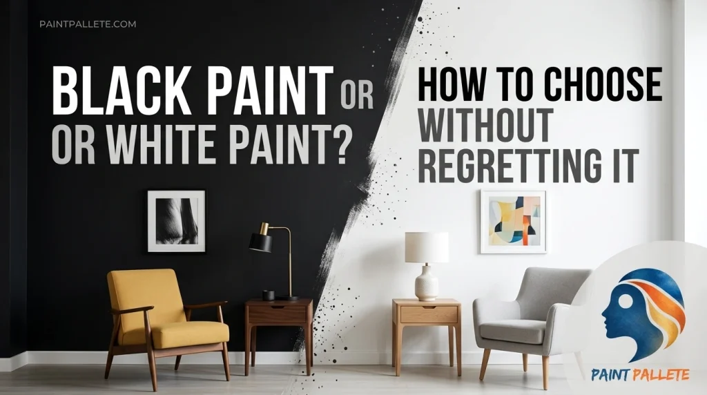 Black Paint or White Paint How to Choose Without Regretting It