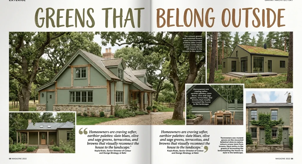 Paint Colours for Outdoors