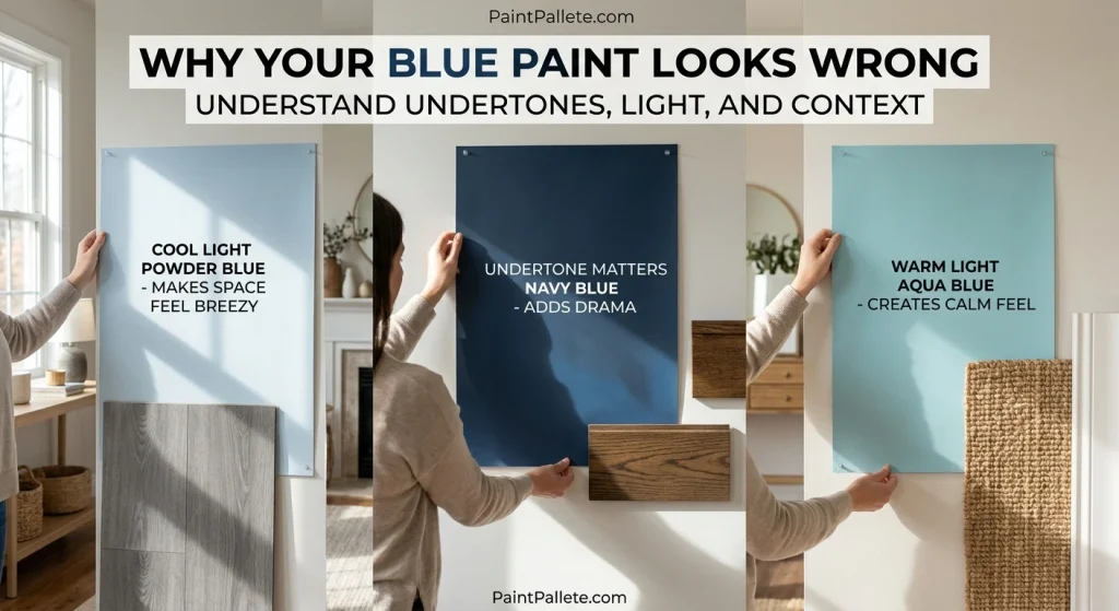 How to Actually Choose the Right Blue Paint