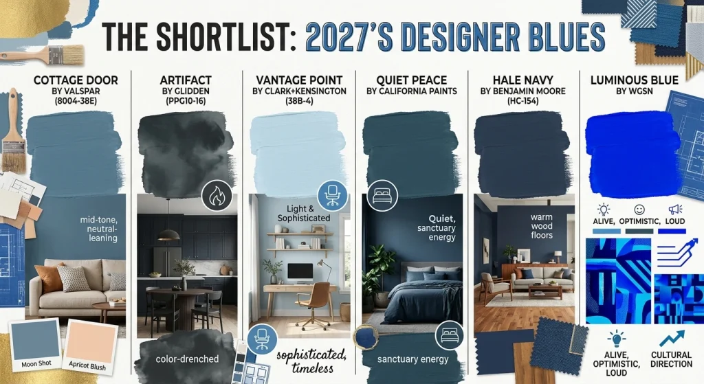 The Best Blue Paint Colors for 2027: A Designer's Guide to Every Shade & Room