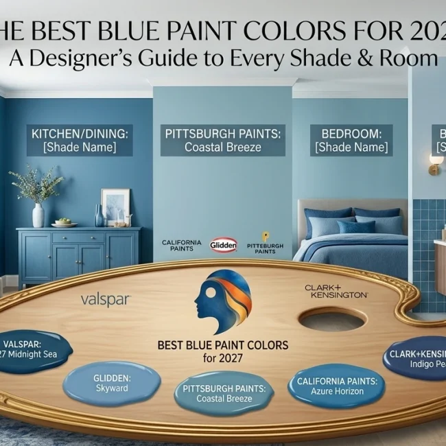 The Best Blue Paint Colors for 2027: A Designer's Guide to Every Shade & Room