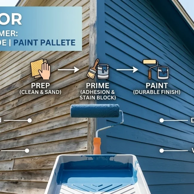 Exterior Paint and Primer Ultimate Guide PaintPallete
