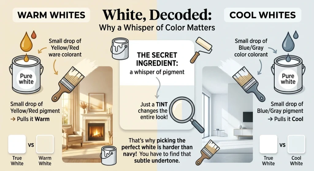 Types of White Paint Colors The Complete Guide to Shades, Undertones & Names (2027)