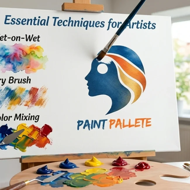 Paint on White Canvas Essential Techniques for Artists