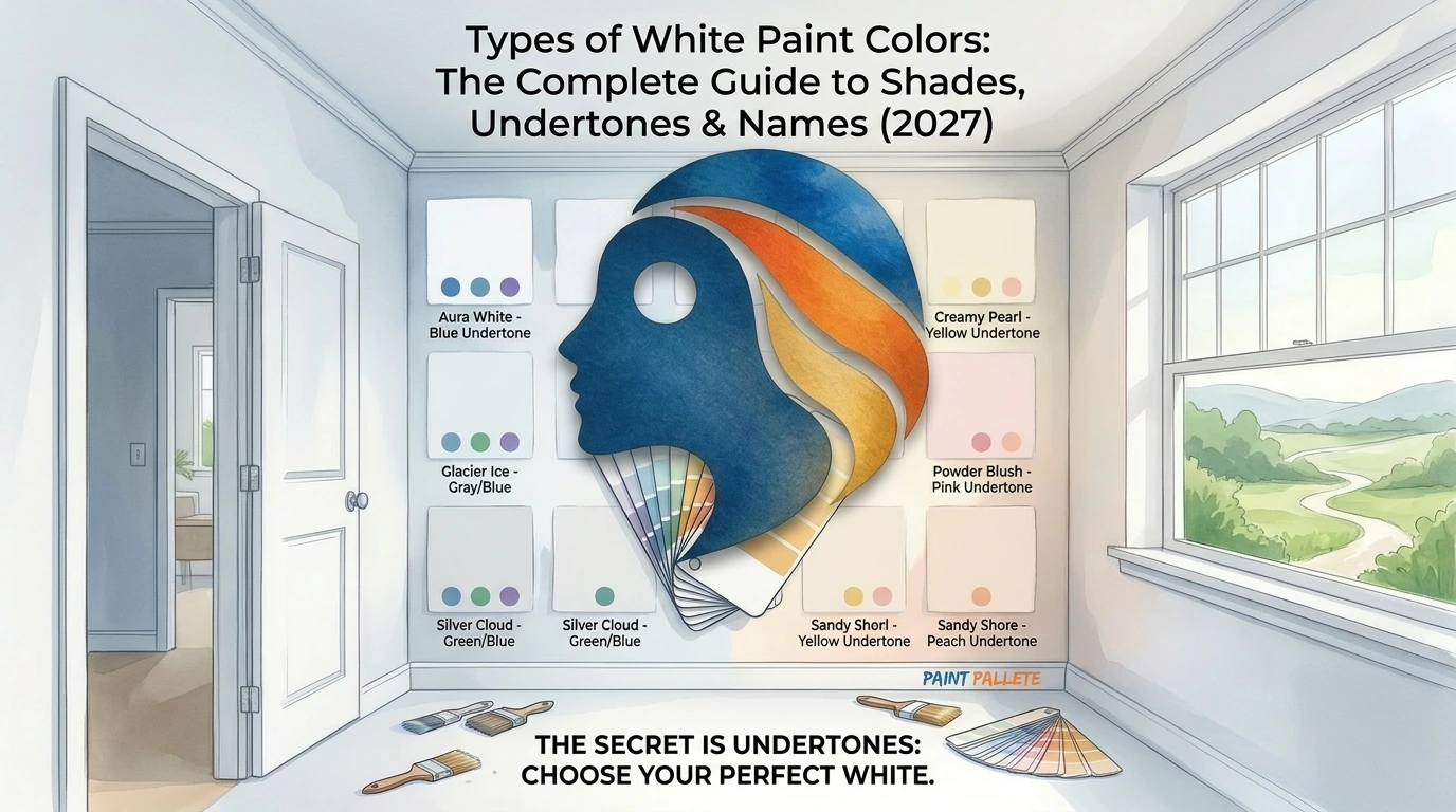 Types of White Paint Colors The Complete Guide to Shades, Undertones & Names (2027)