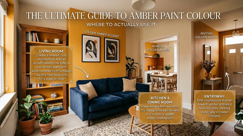 Amber Paint Colors 15 Stunning Shades & Expert Room Ideas for a Warm, Golden Glow (2027 Guide)